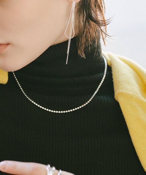 ネックレス レディース シルバー925 チェーンネックレス 「kivia-nk