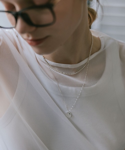 ネックレス レディース シルバー925 チェーンネックレス 「kivia-nk