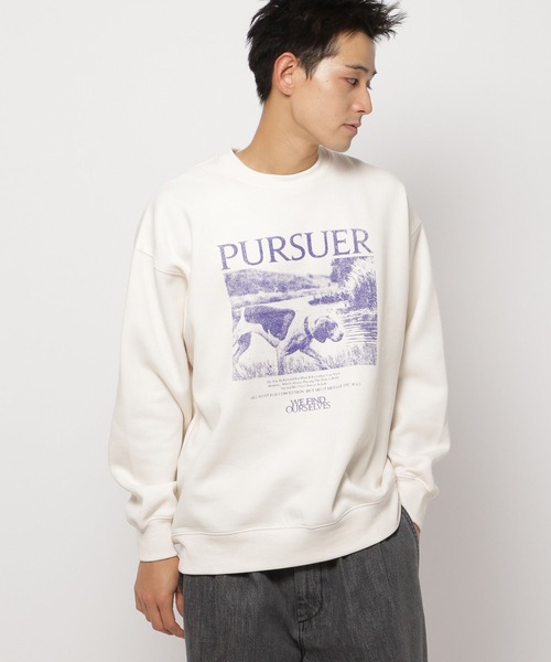 niko and…（ニコアンド） トレーナー スウェット アソートグラフィック