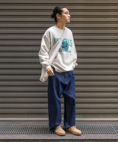 niko and…（ニコアンド） トレーナー スウェット アソートグラフィック