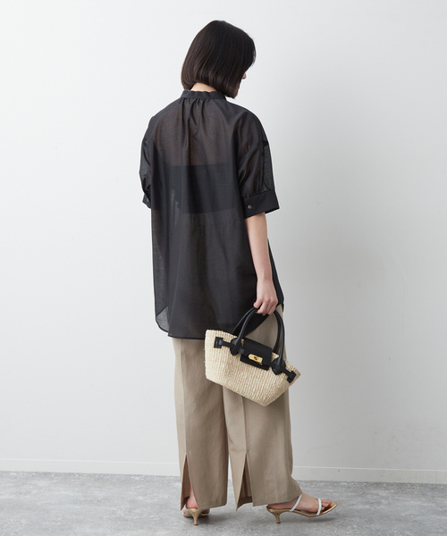 journal standard L'essage 「journal L'essage」 半袖ブラウス