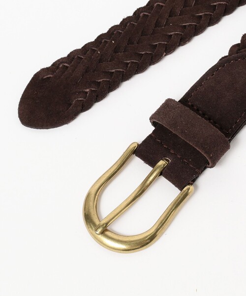 BEAMS+（ビームスプラス） ベルト Suede Mesh Belt メンズ : ZOZOTOWN