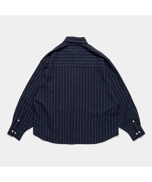 APPLEBUM（アップルバム） シャツ Stripe Oversize L/S Shirt メンズ 