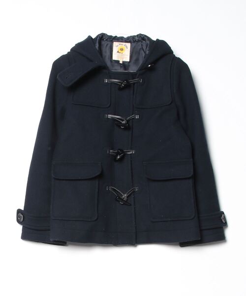Ray BEAMS 「Ray BEAMS」 ダッフルコート 1 ネイビー レディース 