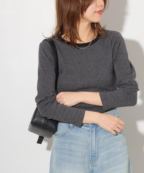 Robert P. Miller tシャツ 別注「MILLER/ミラー」C/N L/S