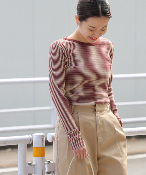 Robert P. Miller tシャツ 別注「MILLER/ミラー」C/N L/S