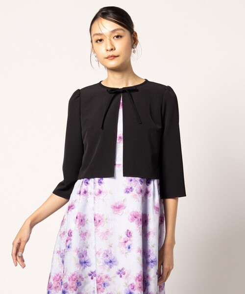 カーディガン TRANSPARENT BOLERO ボレロ レディース
