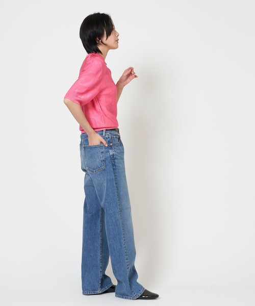 THE SHINZONE（ザ シンゾーン） BRIGHT LACE KNIT POLO ブライト 