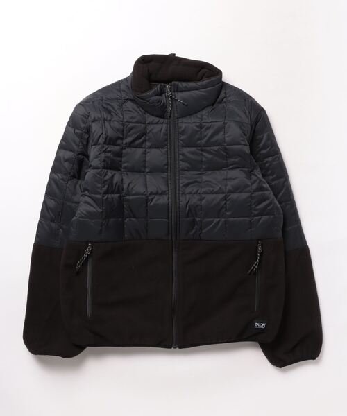 TAION（タイオン） キルティングブルゾン 2 ブラック メンズ