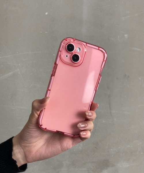 Loco Ocean（ロコオーシャン） スマホケース クリアバンパー カラフル