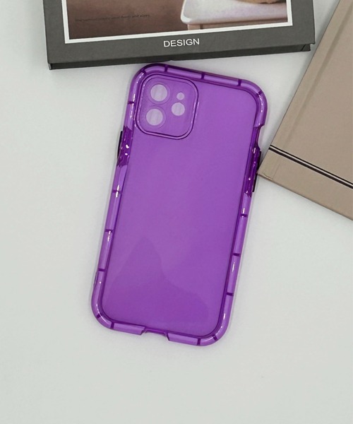Loco Ocean（ロコオーシャン） スマホケース クリアバンパー カラフル
