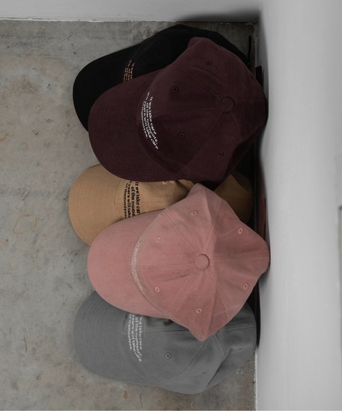 lawgy キャップ 帽子 simple embroidery cap / シンプルエン