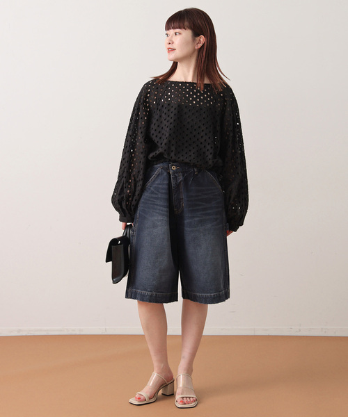Spick＆Span ジーンズ デニム デニムパンツ 5 1/2 DUCK HALF
