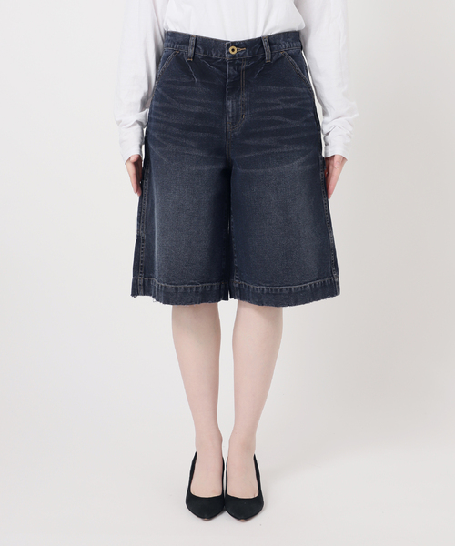 スピックアンドスパン　ハーフパンツ　5 1/2 DUCK HALF DENIM 5 1/2 DUCK HALF DENIM（デニムパンツ・ジーンズ）｜Spick and