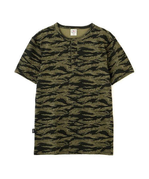 AVIREX（アヴィレックス） ヘンリーネック tシャツ 「DAILY/デイリー