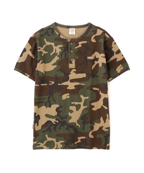 AVIREX（アヴィレックス） ヘンリーネック tシャツ メンズ レディース