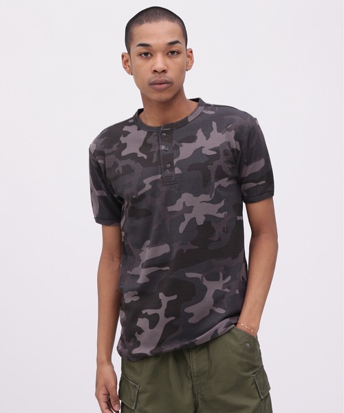 AVIREX（アヴィレックス） ヘンリーネック tシャツ メンズ レディース