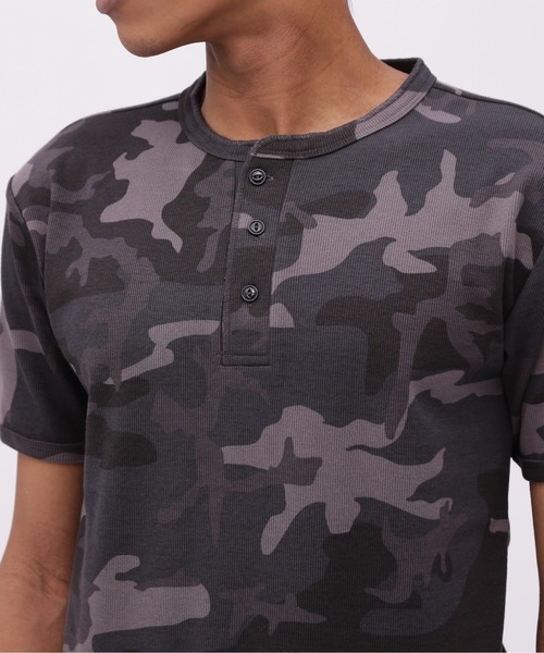 AVIREX（アヴィレックス） ヘンリーネック tシャツ メンズ レディース