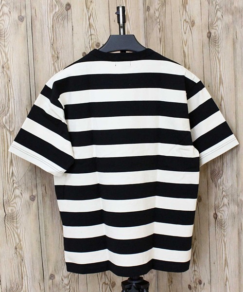 Schott N.Y.C（ショット） tシャツ WIDE BORDER POCKET T-SHIRT/ワイド