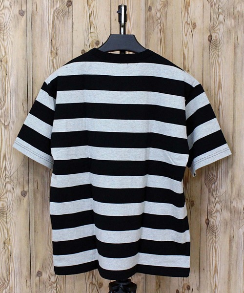 Schott N.Y.C（ショット） tシャツ WIDE BORDER POCKET T-SHIRT/ワイド
