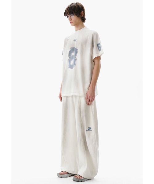MASONPRINCE ワイドパンツ スウェットパンツ ジャージ ルーズフィット