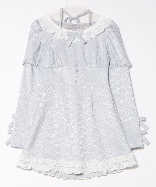 Ank Rouge ワンピース ジャガードドーリーワンピース : ZOZOTOWN