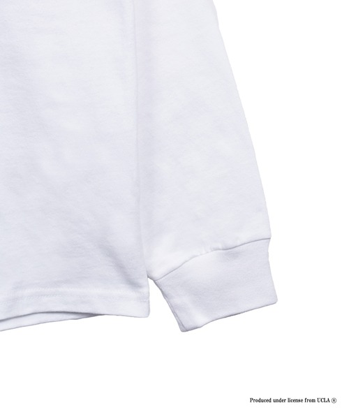 tシャツ 「UCLA」 別注ロングスリーブプリントTEE ロンT レディース メンズ UCLA tシャツ 「UCLA」 別注ロングスリーブプリントTEE ロンT