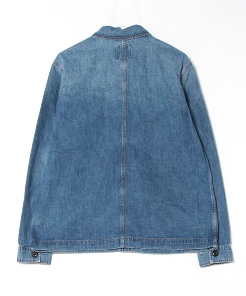【G-STAR RAW】デニムブルー カバーオール セール】MARSEILLE BLAZER 2.0/ヴィンテージライクフレンチ