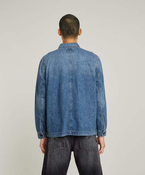 G-STAR RAW デニムジャケット gジャン MOSA OVERSHIRT/デニムシャツ