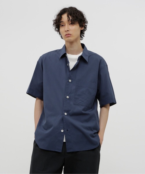 MARGLET Howell シャツ COTTON LINEN CHECK SHIRT | MARGARET HOWELL（マーガレット
