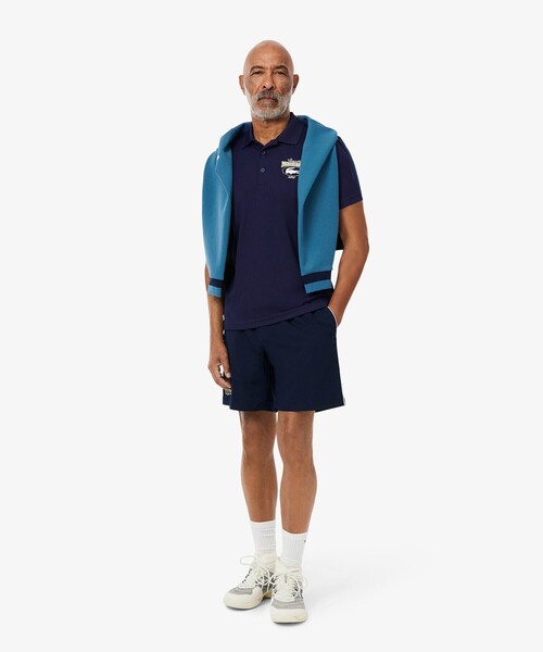【新品・未使用】LACOSTE 黒 ポロシャツ ウルトラドライ　2025春夏 コットンタッチウルトラドライゴルフポロシャツ | LACOSTE