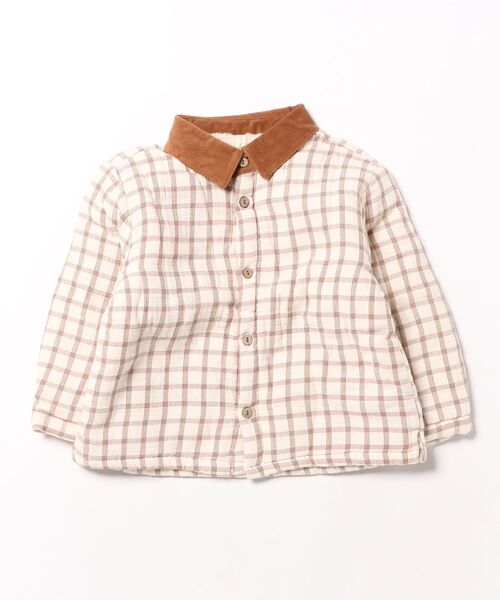 ベビー 「Bs」「it」 「Quincy Mae」Ford Jacket || Cinnamon Plaid