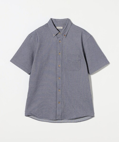 H BEAUTY＆YOUTH 半袖シャツ ウール100% メンズＭ 夏を飾る半袖シャツ。 | BUYNOW | BEAUTY&YOUTH MEN