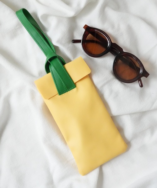 伊達メガネ メガネ 眼鏡 「 Sowel. / ソエル 」 バイカラー ストラップ