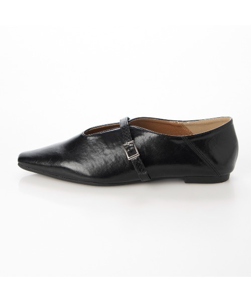 [EVOL] Flat туфли-лодочки 23.5cm черный женский 