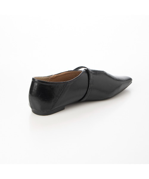 [EVOL] Flat туфли-лодочки 23.5cm черный женский 