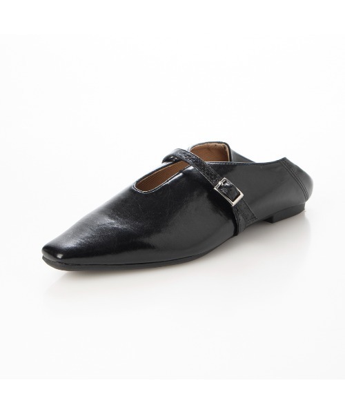 [EVOL] Flat туфли-лодочки 23.5cm черный женский 