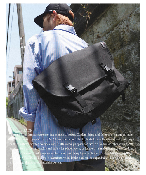 bagjack バックジャック　黒　メッセンジャーバッグ　ショルダー 159748544_o2.jpg