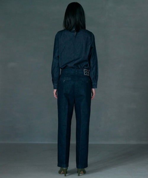 ジーンズ デニム デニムパンツ BONNY WOVEN/ボニーウーブン TUCK PANTS