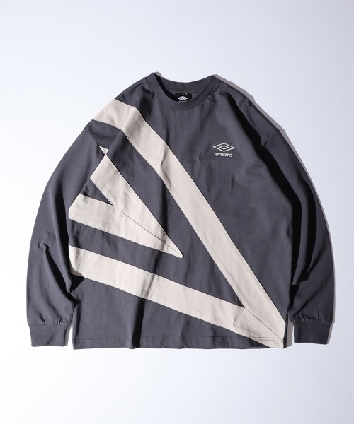 umbro tシャツ UMBRO アンブロ 切り替え ロングスリーブTEE