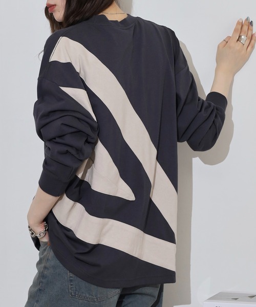 UMBRO 関税込 ロングスリーブTシャツ umbro tシャツ UMBRO アンブロ 切り替え ロングスリーブTEE