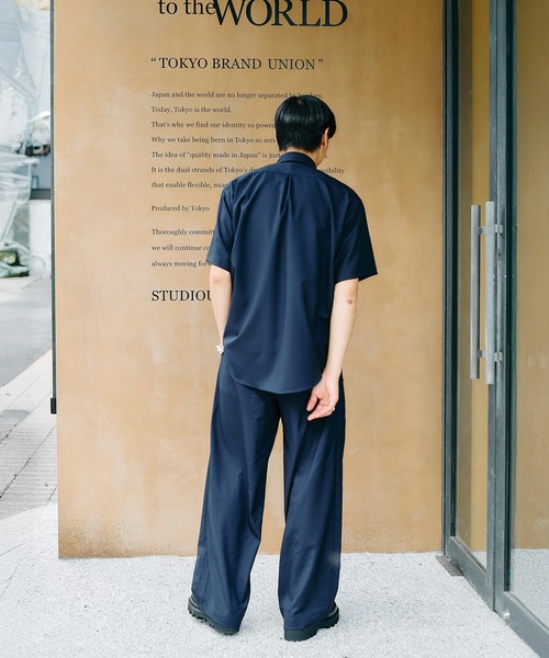 24SSマーカウェア TRIPLE PLEATED EASY TROUSERS markaware（マーカウェア） スラックス TRIPLE PLEATED EASY TROUSERS