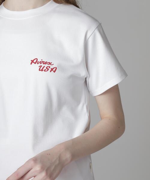 AVIREX（アヴィレックス） tシャツ PINUP GIRL T-SHIRT/ピンナップ 