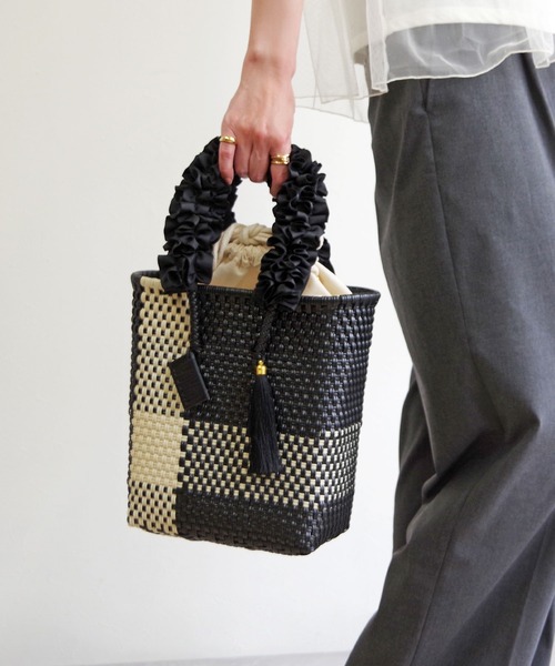 かごバッグ カゴバッグ WOVEN (ウーヴン) / メキシコ製 メルカド