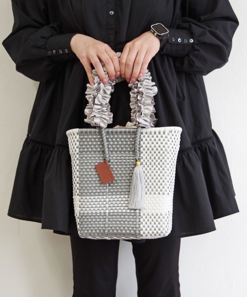 かごバッグ カゴバッグ WOVEN (ウーヴン) / メキシコ製 メルカド