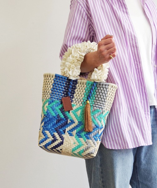 かごバッグ カゴバッグ WOVEN (ウーヴン) / メキシコ製 メルカド