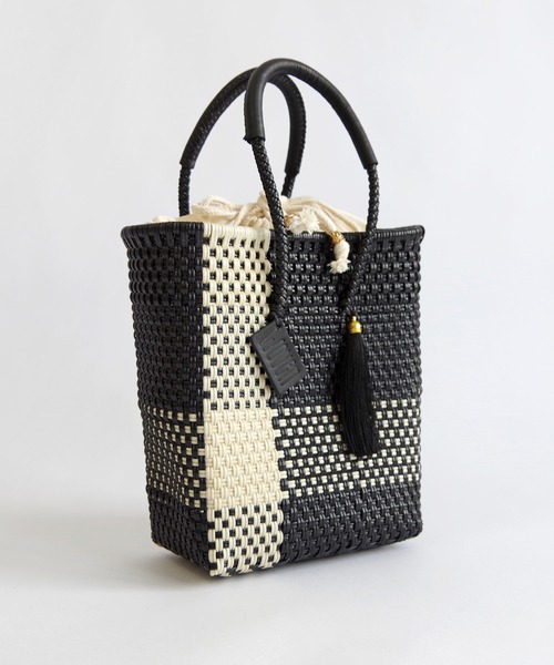 専用　訳あり　ウーヴン WOVEN メルカドバッグ かごバッグ　メキシコ製 WOVEN 【再入荷】WOVEN ウーヴン Small Tote スモールトート 本
