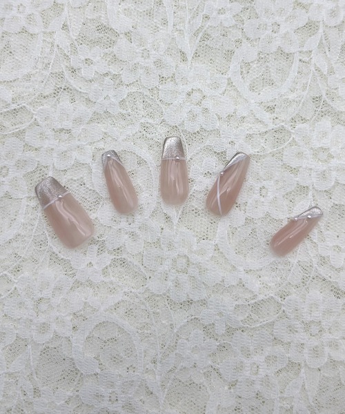 Lace Ladies（レースレディース） ネイルチップ ネイルシール パール