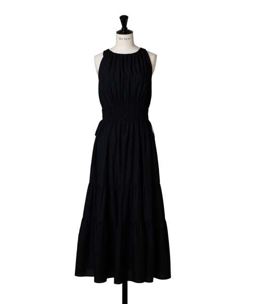 ワンピース Riviera Bow Tiered Long Dress Her lip to ワンピース Riviera Bow Tiered Long Dress