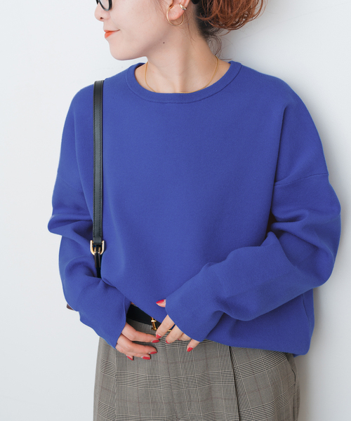 ニット セーター ウォッシャブルPEバルキーヤーンルーズニット レディース | Spick＆Span | 04